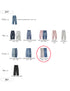 【 予約:11月中旬 】LOOSE FIT FLARE PT /Y254-31131